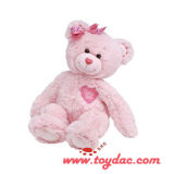 Plush Pink Teddy Bear Toy