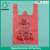 HDPE Recycle or Virgin Material Plastic T Shirt Vest Shopping Bag for Packing