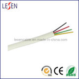 4cores Flat Telephone Cable with CE/RoHS Certificate