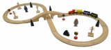 Wooden Railway Train Set Toys for Kids (TTWR001)