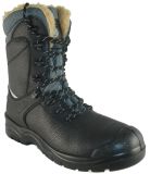 Black Barton Wru Leather Winter Boot