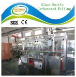 PLC Control Glass Bottle Carbonated Drinks Bottling Machinery