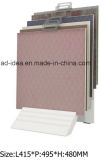 Modern White Display Stand for Tile