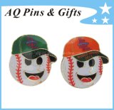 Baseball Trading Lapel Pin Badge for Name Badge ((badge-019)