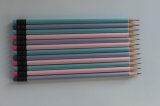 Hb Pencils with Flourescent Paint and Color Eraser