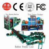 Waste Tire Recycling Machinery Rubber Tire Crumb Machinery