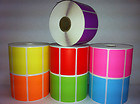 Colored 2.25X1.25 Direct Thermal Label