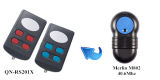Qinuo Compatible with Merlin+ Qn-RS201X 40.6MHz 2 Button Wireless Remote Control Switch