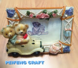 Baby Photo Frame with Lovely Bear