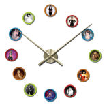 Colorful DIY Photo Frame Wall Clock for Home Decoration (IH-1833A)
