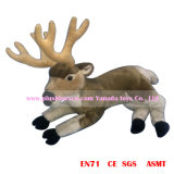 35cm Lying Simulation Plush Deer Toys