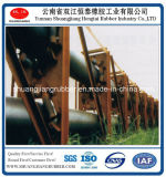 Tubular Rubber Conveyor Belt for Small Materials with High Elasticity