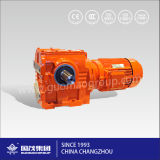 Guomao Compact Flange and Foot Mounted GS Series Helical-Worm Motor Reducer for Construction Industry or Agriculture Machinery