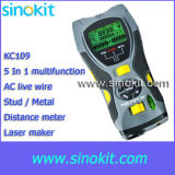 Distance Meter, Wood Stud / Metal / Voltage Detector, Laser Marker 5 In1multifunction Gauge (KC109)