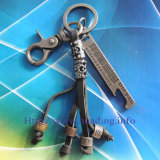 Metal Keychain Gift with Accessories