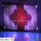 3m*8m Fireproof Cloth Stage Decoration Lighting Vision Curtain LED
