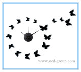 China Clock Factory, DIY Wall Sticker Clock Custom Size Automic Wall Clock Wholesale