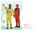 Work Wear-Safety Raincoat With Reflective Strips