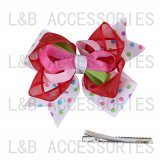 Colorful Painter Ribbon New Fashion Bow Accessory