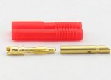 2.0mm Gold Plated Connector with Red Plastic Housing