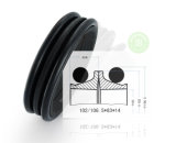162-7863 Undercarriage Parts Moled EPDM Rubber Seal for Excavator
