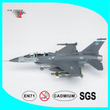 F-16D Fighter Aircraft Model, Plane Model with Die-Cast Alloy, China High Simulation Airplane Model