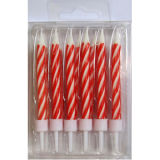 Red Spiral Candles (LWC0141)