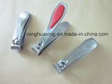 Stainless Steel Toe Nail Clipper with Silicon Handle Soft-Touch Snb-555