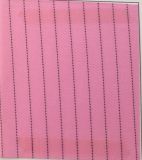 Antistatic Stripe Pink Color Fabric Used to Make Garments