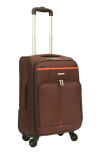 Wholesale 1200d Polyester Soft Interior Trolley Luggage
