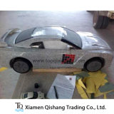 Customize Grey or Black Granite Stone Carving of Sports Car