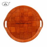 Plates for Fruit/Food/Wood/Food Container /Tray/Hotel/Fruit Plate/Eco-Friendly/Kitchenware/Kitchen Implement (LC-173)