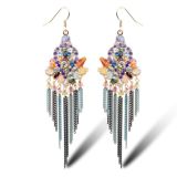 Handmade Jewelry Colorful Tassel Bohemian Earrings Fashion Accessories