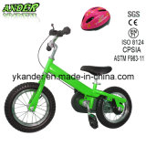 New Green Color Childrens Balance Bike/3 in 1 Kid Running Bike with Helmet