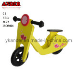 Yellow Electric Car Wooden Scooter Bike (ANB-33)