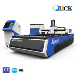 500W China 4mm Stainless Steel Metal Fiber Laser Cutting Machinery (QL-FCP4015)