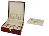 5PCS Watch Box with Jewelry Tray D03-033