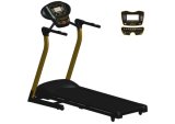 Black/Gold Home Use Treadmill Fitness Equipment (FP-91002)