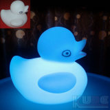 LED Decoration Glowing Duck Plastic Duck Lighting