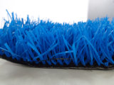Blue Artificial Grass for Decoration