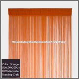 Fringe Door Curtains-String Curtain for Decor-Orange-90x200cm (TDS009)