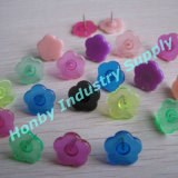 Plastic Flower Head Push Pin for Home Decoration (N30712C--p150726b)