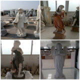 Natural Stone Carving Body Sculpture for Decoration