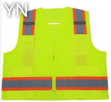 Flu Green Safety Reflective Jacket