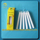 White and Color Home Decoration Paraffin Wax Candles