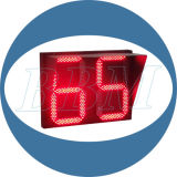 800mm Red 2 Digits Traffic Light Countdown Timer with Strict Tests