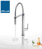Stylish Solid Brass Pull Down Kitchen Faucet