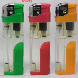 Electronic Refillable Gas Lighter With LED (BD-5820)