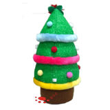 Cute Cartoon Stuffed Plush Christmas Tree Gift Toy (TPJR0252)