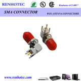 SMA Right Angle Nickel Plated PCB Mount SMA Connector Audio